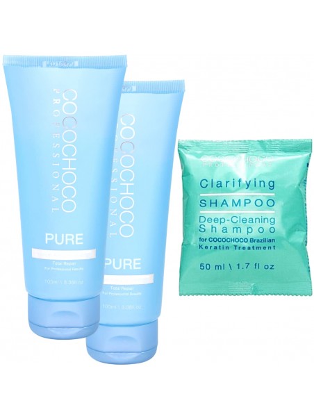 Keratina pura 200 ml + Sampon clarifiant 50 ml
