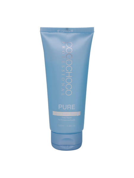 COCOCHOCO Pure Kit – Keratină 100ml + Șampon 50ml | Păr Blond, Subțire, Degradat